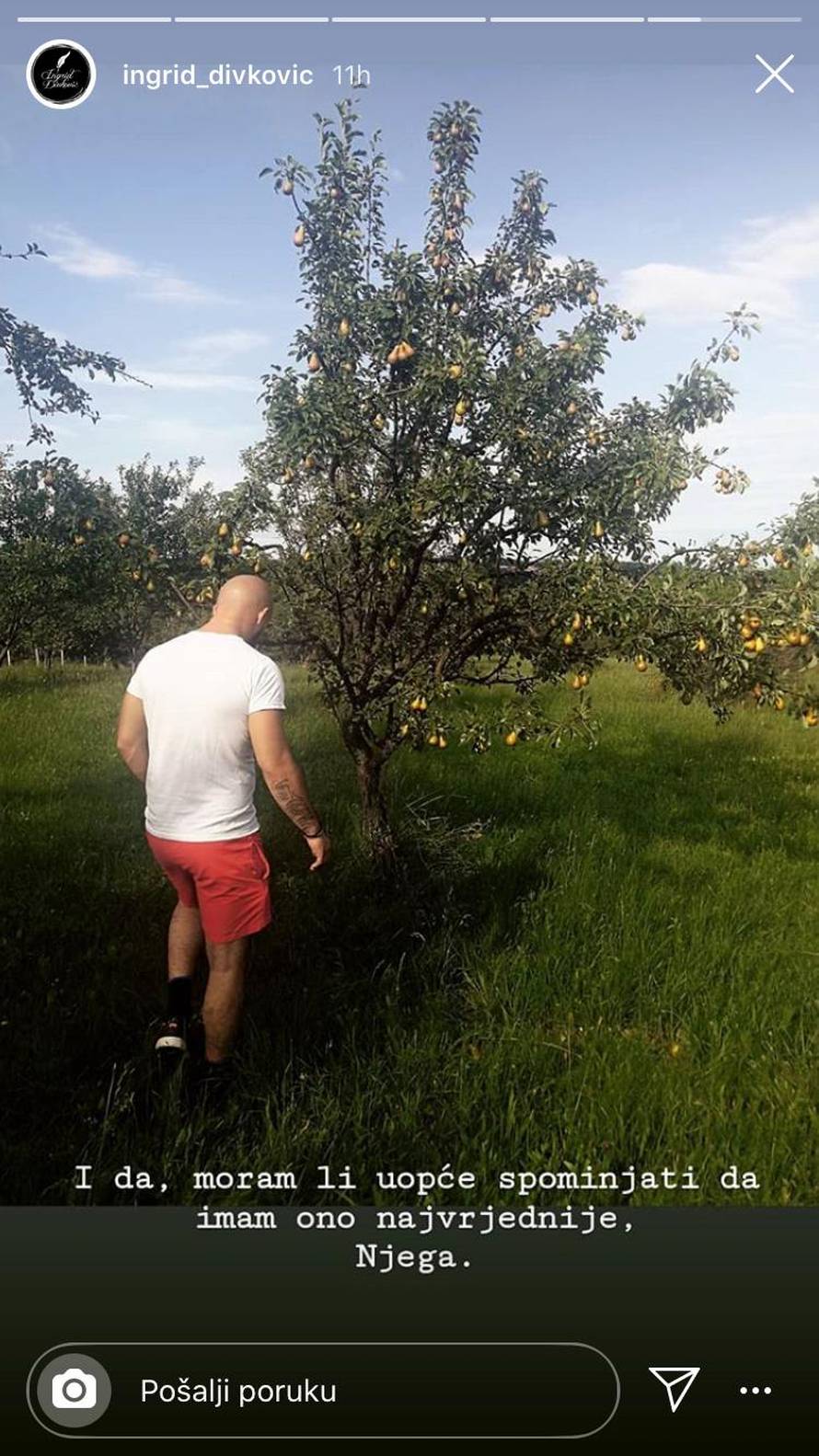 Ingrid hvali Luku: 'Bogata sam, imam ono najvrjednije, njega'