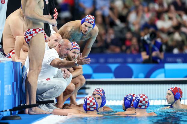 
Pariz: Finale turnira u vaterpolu na Olimpijskim igrama između Srbije i Hrvatske