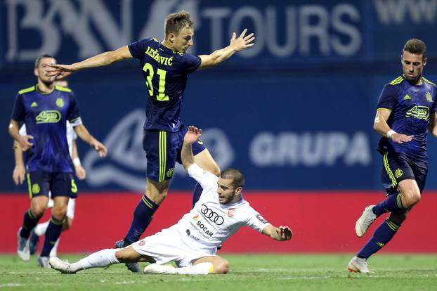 Zagreb: Uzvratni susret 2. pretkola Lige prvaka između Dinama i Saburtala