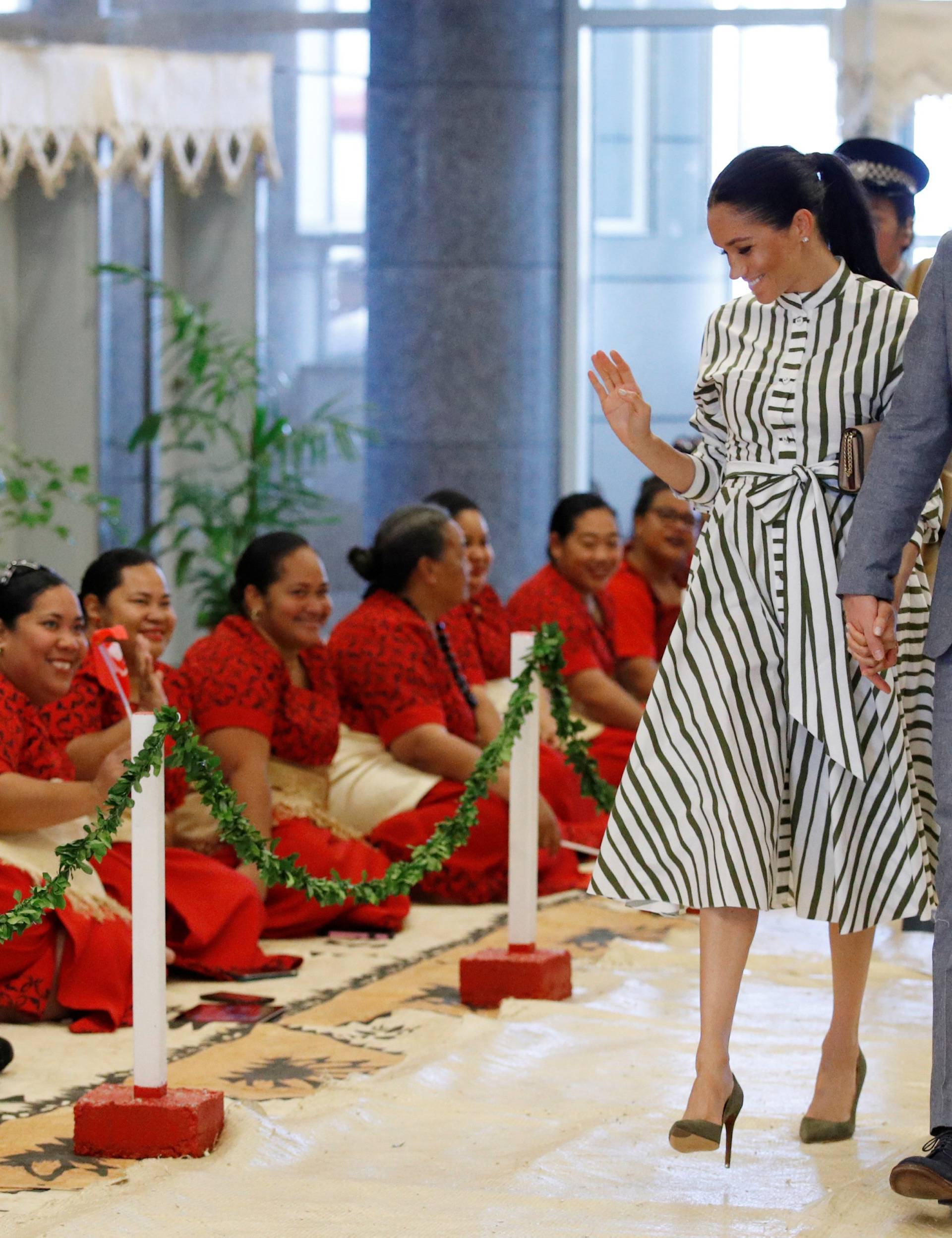 Royal tour of Tonga - Day Two