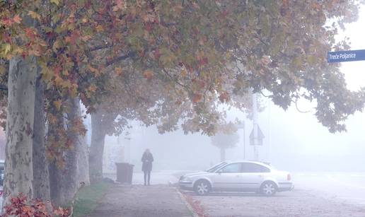 VIDEO Ovako se magla spustila nad Zagreb i prekrila ga