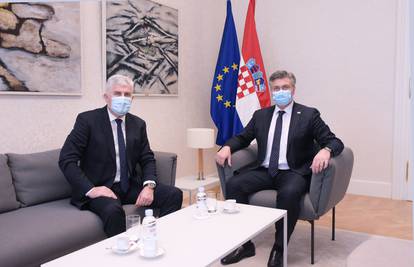 Plenković i Čović: Potrebna je žurna stabilizacija BiH kroz izmjene Izbornog zakona