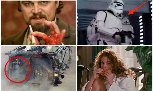 Ovo su velike filmske pogreške holivudskih hitova. Prava krv, odraz kamere... jeste li skužili?