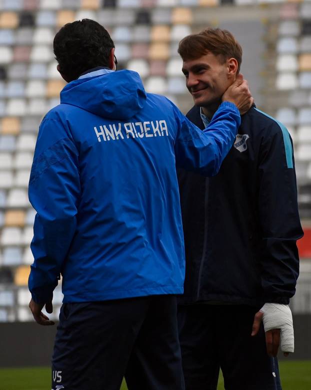 FOTO Victor Sanchez iz bolnice ravno na trening. Pogledajte prve fotke trenera Rijeke