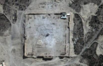 Satelitske snimke potvrdile: IS raznio drevni hram u Palmiri