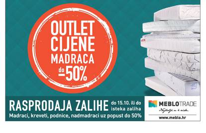 Meblo Trade: ortopedski madraci na - 50% do 15.10.