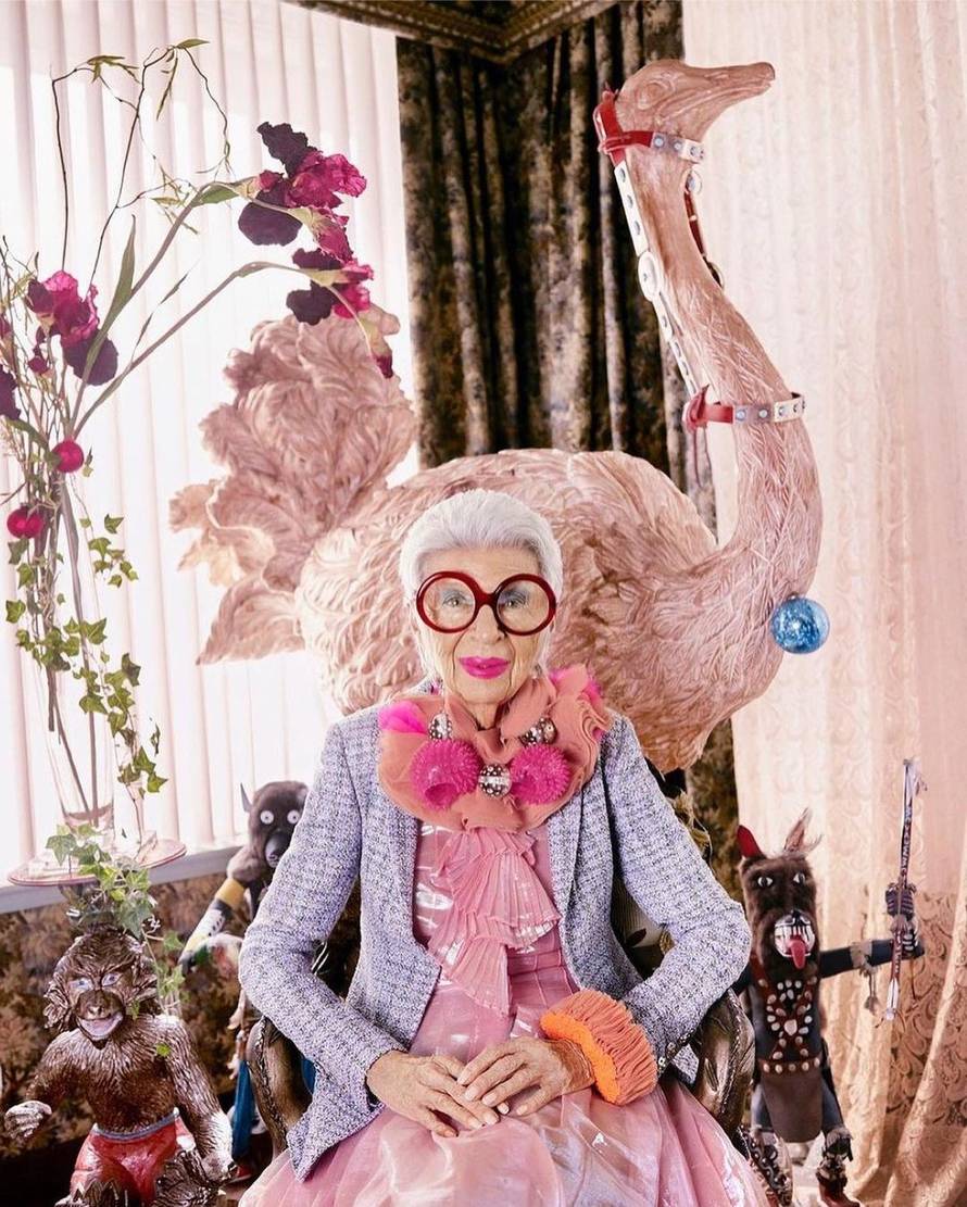 Preminula je modna ikona Iris Apfel: Imala je 102 godine