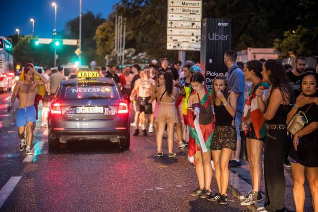 Split: Gužva nakon završetka Ultra Festivala
