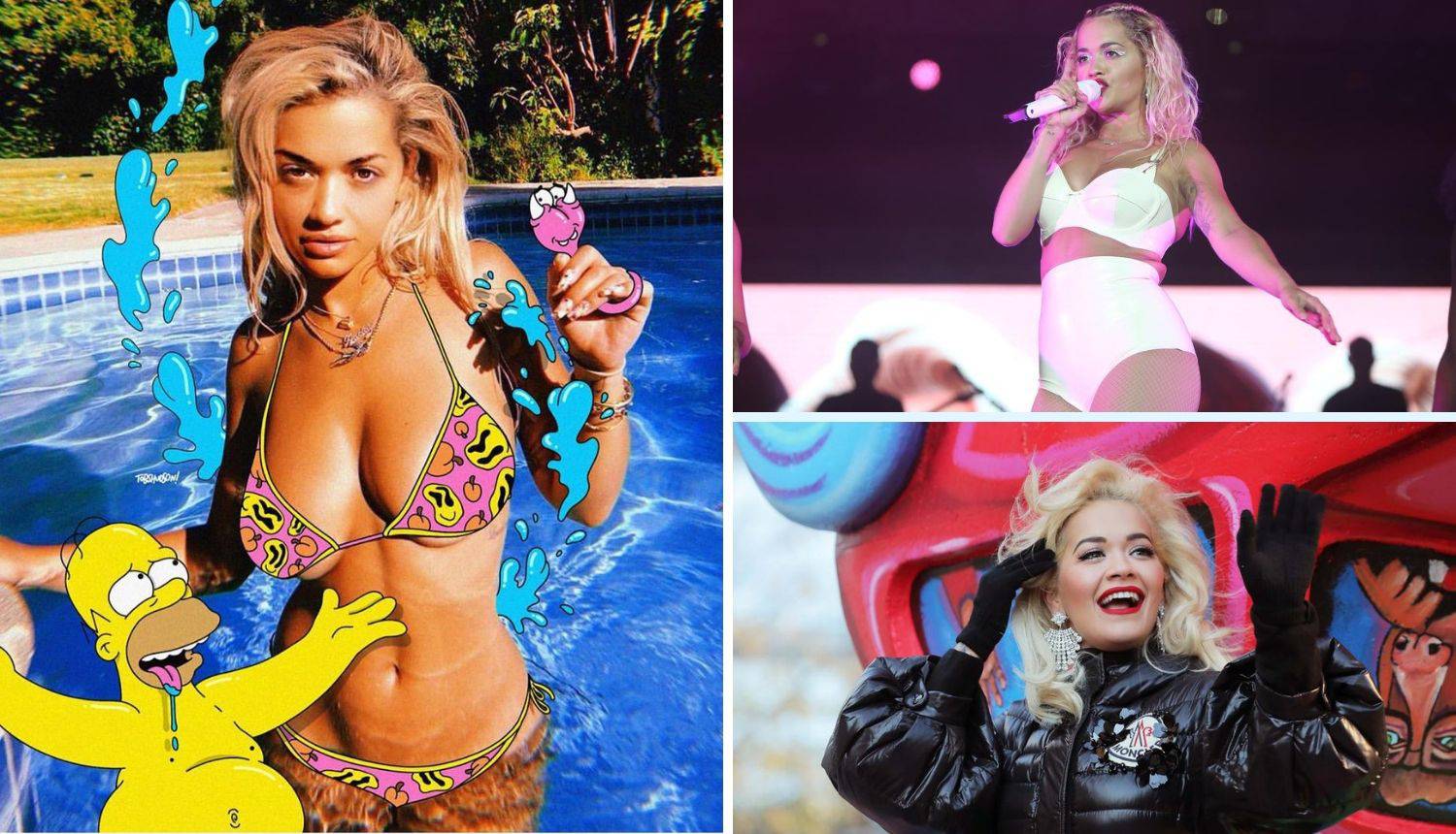 Rita Ora raspametila fanove: Pozirala gola pa nacrtala bikini