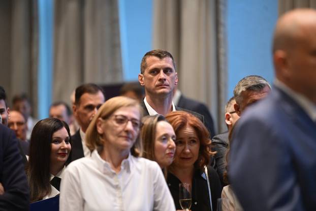 Zagreb: Proslava 80. rođendana Košarkaškog kluba Cibona u hotelu Esplanade