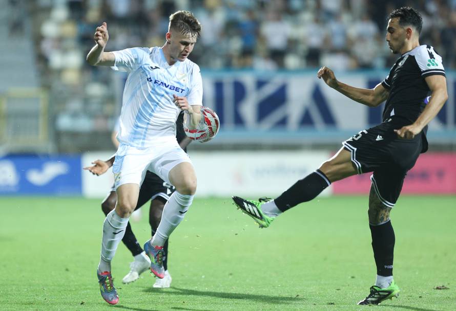 Rijeka i PAOK u prvoj utakmici doigravanja za ulazak u Europsku ligu