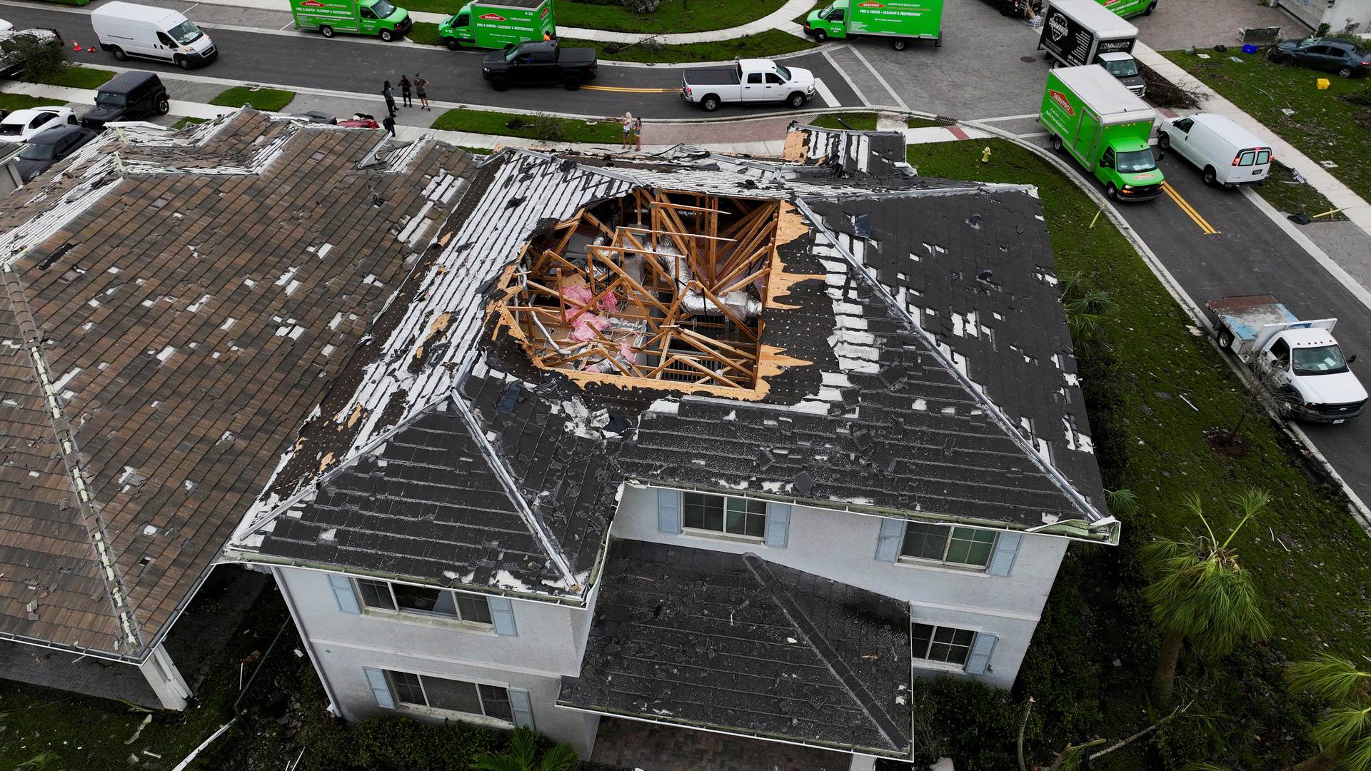 Hurricane Milton hit in Florida