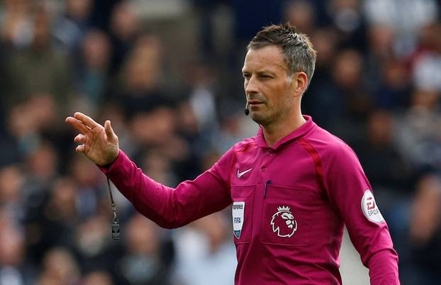 FILE PHOTO: Referee Mark Clattenburg during his last Premier League match