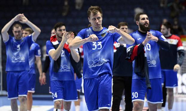 EHF 2022 Men's European Handball Championship - Main Round - Russia v Spain