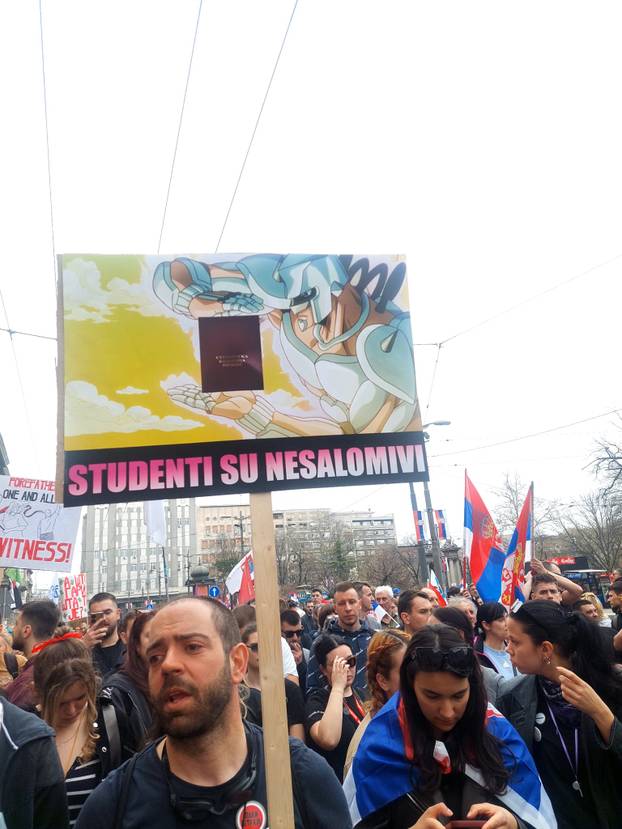 200 slika s masovnog prosvjeda