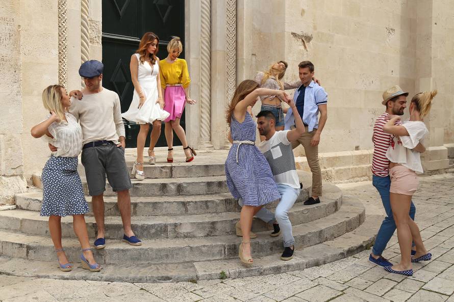 Severina, Danijela, Giuliano i Karan plesali po centru Trogira