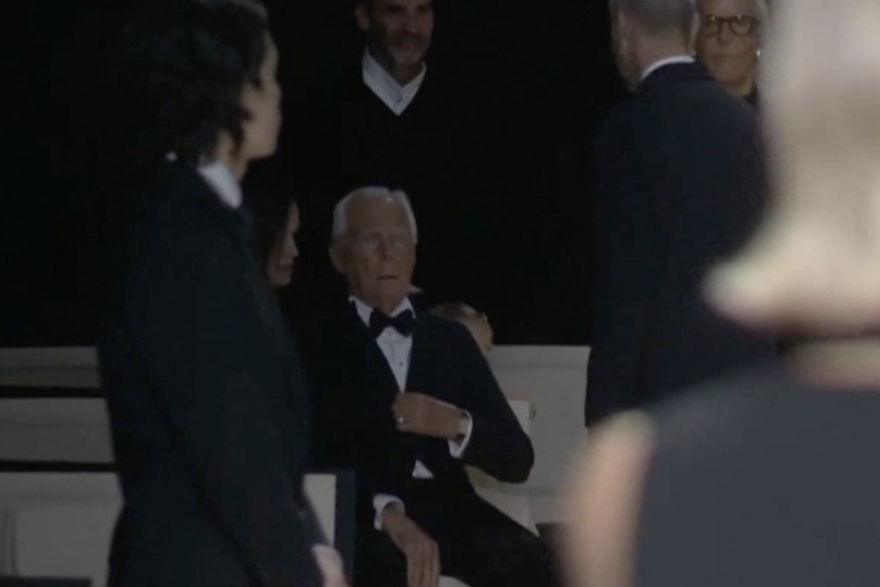 Jedna od zadnjih javnih pojava Armanija