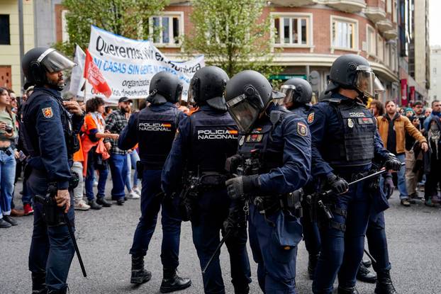 Protest against U.S. President Trump and his adviser Musk, in Berlin