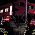 VIDEO Najmanje 17 ozlijeđenih u sudaru dvaju vlakova u Italiji: Vatrogasci spašavaju zarobljene