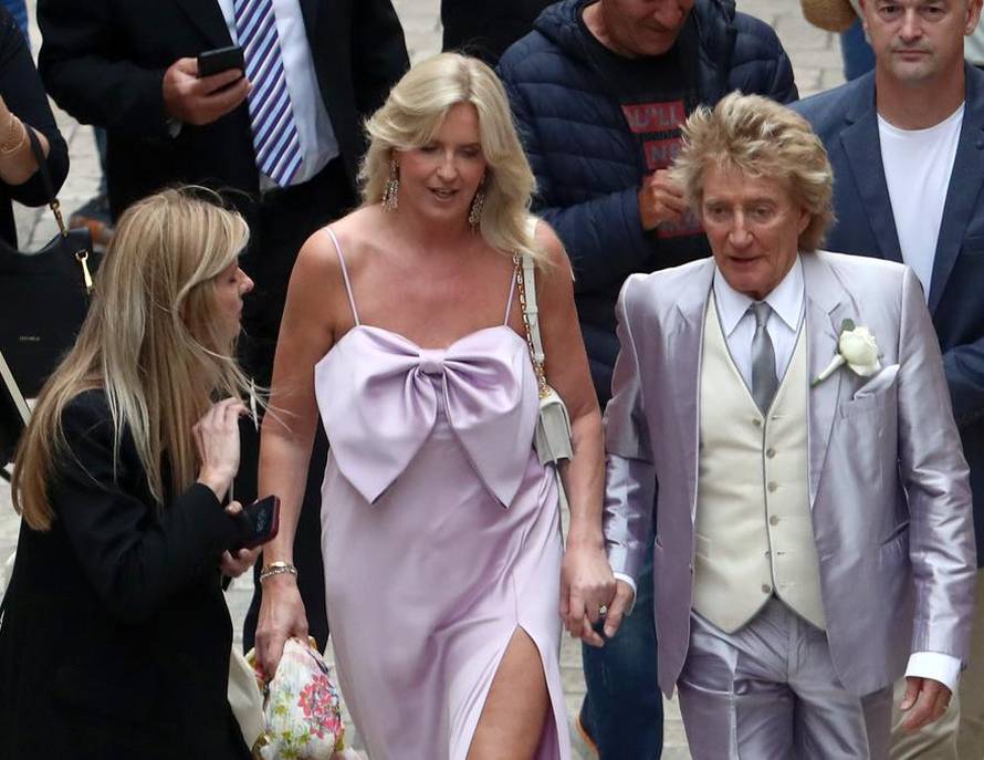 Rod Stewart stigao na vjenčanje svog sina u Dubrovniku, turisti su ga opkolili
