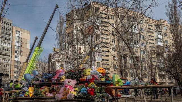 Aftermath of a Russian missile attack in Odesa