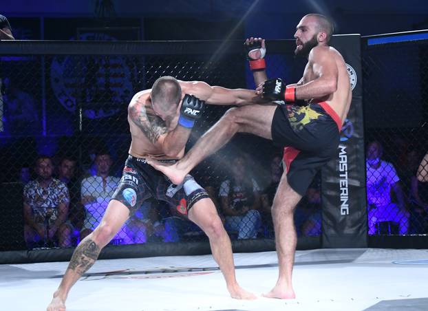 Zagreb: Armagedon turnir MMA borbi, Daniel Bažant - Nino Škrijelj