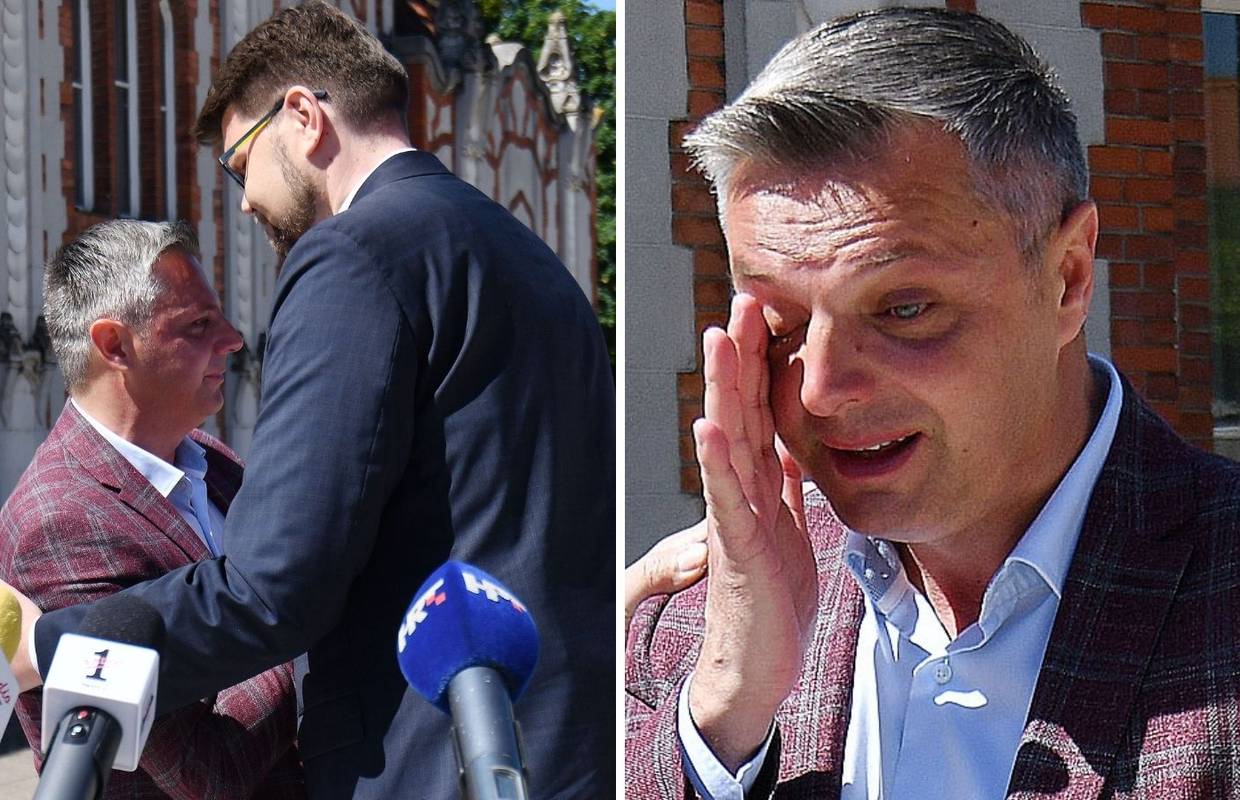 VIDEO Čakovečki gradonačelnik zaplakao je pred novinarima: 'Prijetili su mi da će me ubiti'