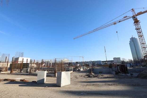 Zagreb: Napreduju radovi na izgradnji stadiona u Kranjčevićevoj