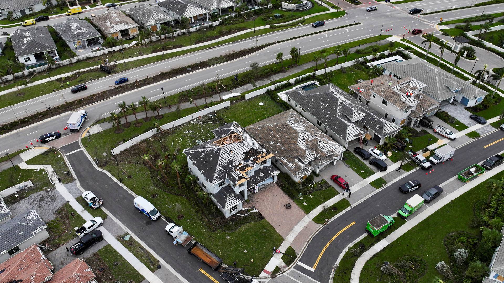 Hurricane Milton hit in Florida