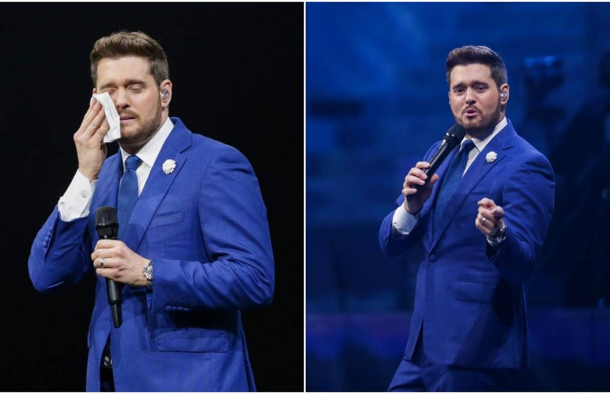 Bublé nastupio u Areni: 'Hvala što ste došli, ja sam poluhrvat'