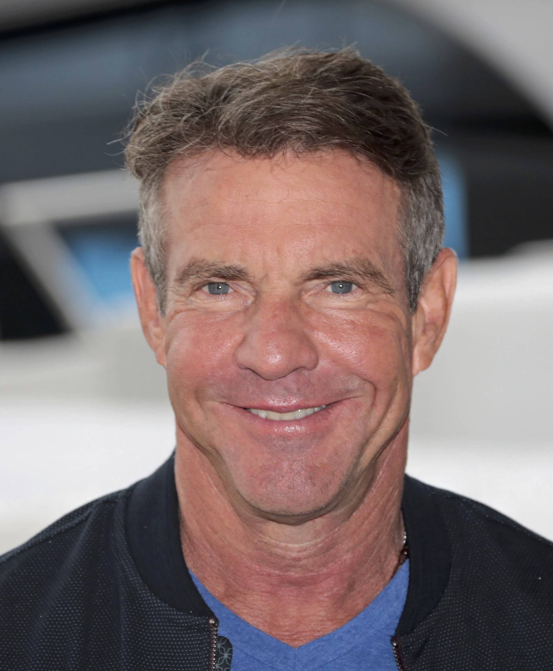 Actor Dennis Quaid poses during a photocall for the television series "Fortitude 2" during the annual MIPCOM television programme market in Cannes
