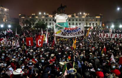 Peruanci izašli na ulice nakon tijesne pobjede Castilla. Tisuće traže prebrojavanje za Fujimori