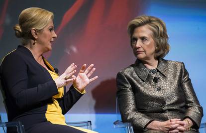 Kolinda se susrela s Hillary i rekla: 'Ženama treba dati moć'