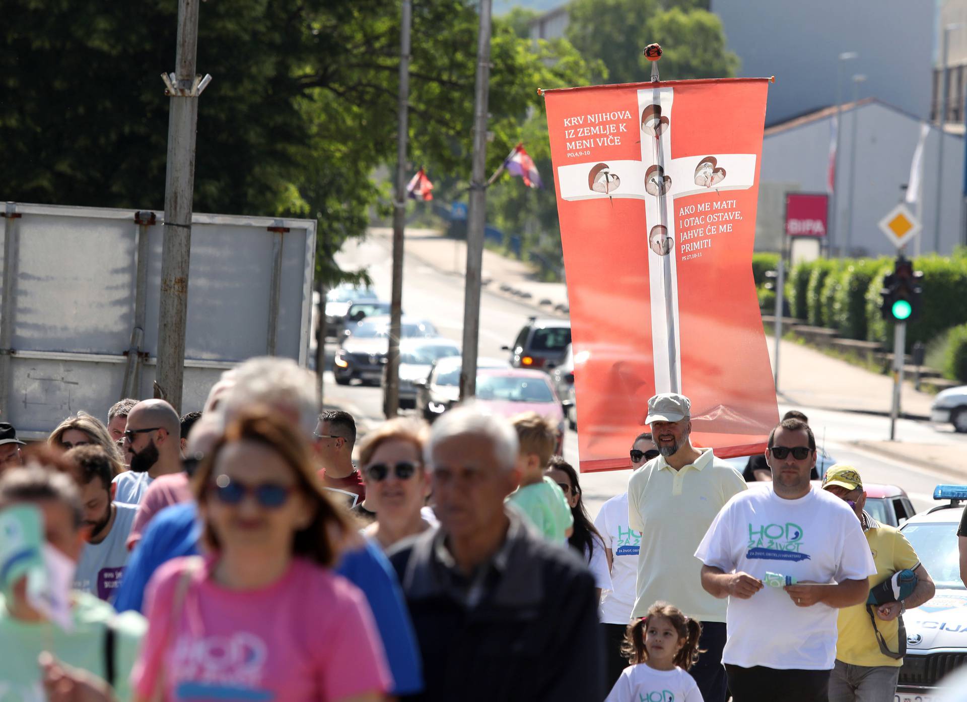 Knin po prvi puta domaćin Hoda za život, obitelj i Hrvatsku