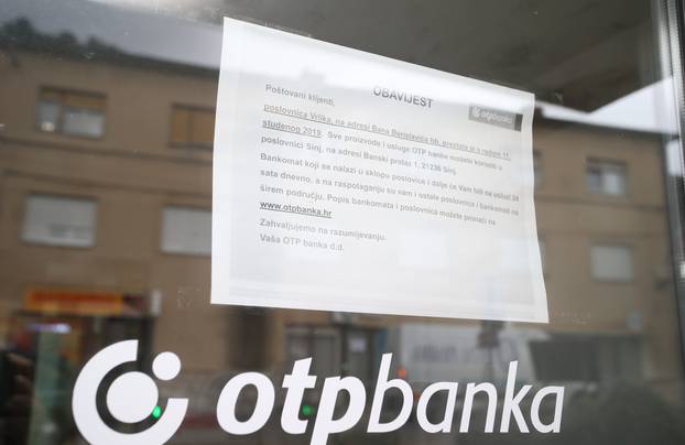 Opljačkana poslovnica OTP banke