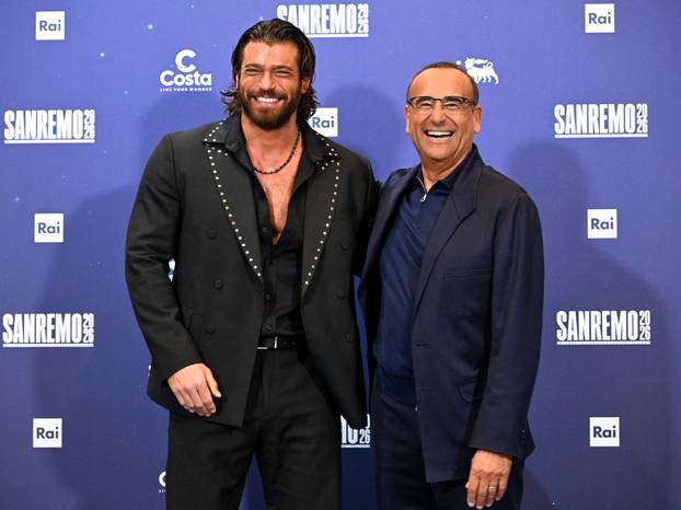 Sanremo, 76th Italian Song Festival - Can Yaman photocall