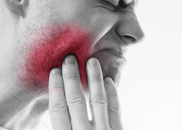 Toothache,  medicine, health care concept, Teeth Problem, young