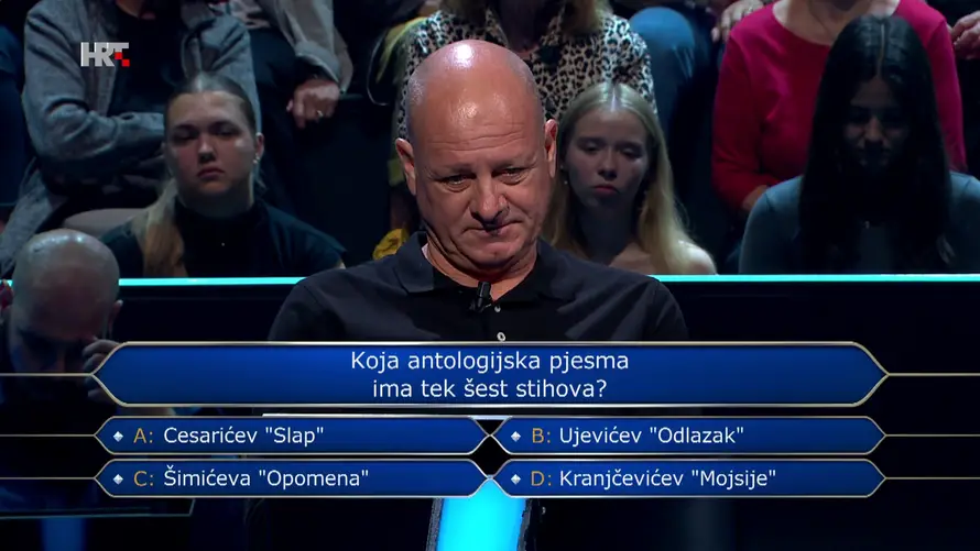 Josipa u 'Milijunašu' ispala na pitanju o gen Z glumici. Znate li vi kako glasi točan odgovor?