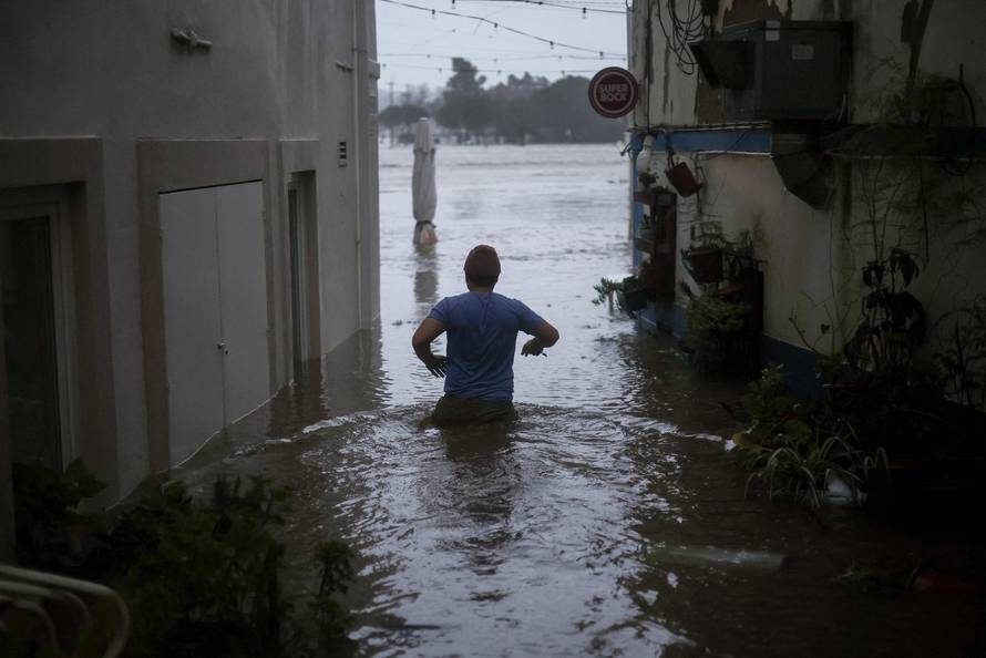 Storm Leo reaches Alcacer do Sal