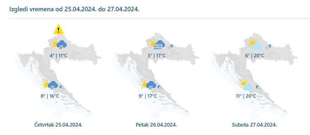 Kad ćemo u kratke rukave? Past će još snijega, ali od petka rastu temperature: Evo što nas čeka