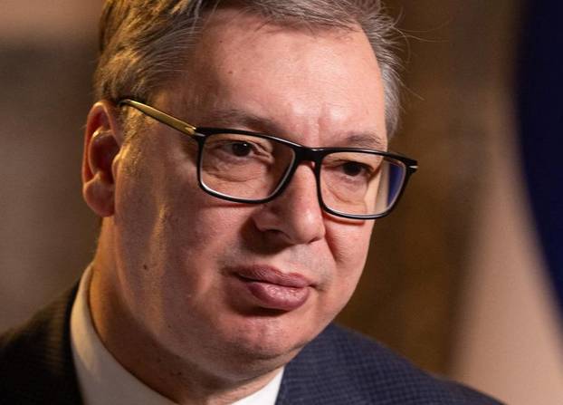 Interview wirth Serbia's President Aleksandar Vucic in Belgrade
