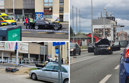 Teška prometna u Zagrebu: Više ozlijeđenih, vatrogasci izvlačili jednog čovjeka iz automobila