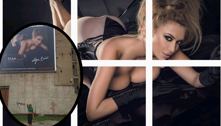 'Dovoljno?': Lidijina guza stala je na plakat od 100 kvadrata