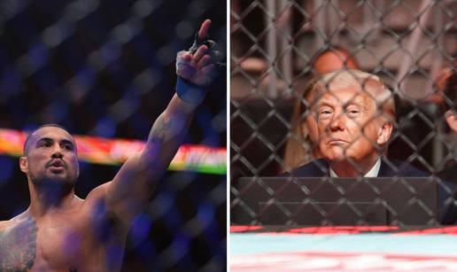 Pogledajte najbolje trenutke s UFC-ovog spektakla u Miamiju! Doga&dstrok;aj nije propustio ni Trump
