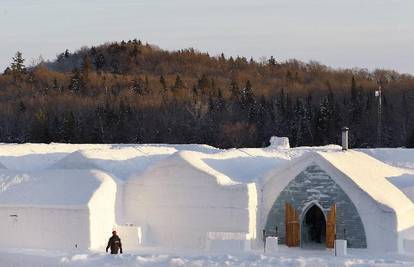 Luksuzni hotel u Quebecu izrađen je od snijega i leda