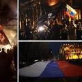 U Beogradu prosvjed za podršku Rusiji: 'Putin je pokazao tko je najjači. Srbi i Rusi su braća'