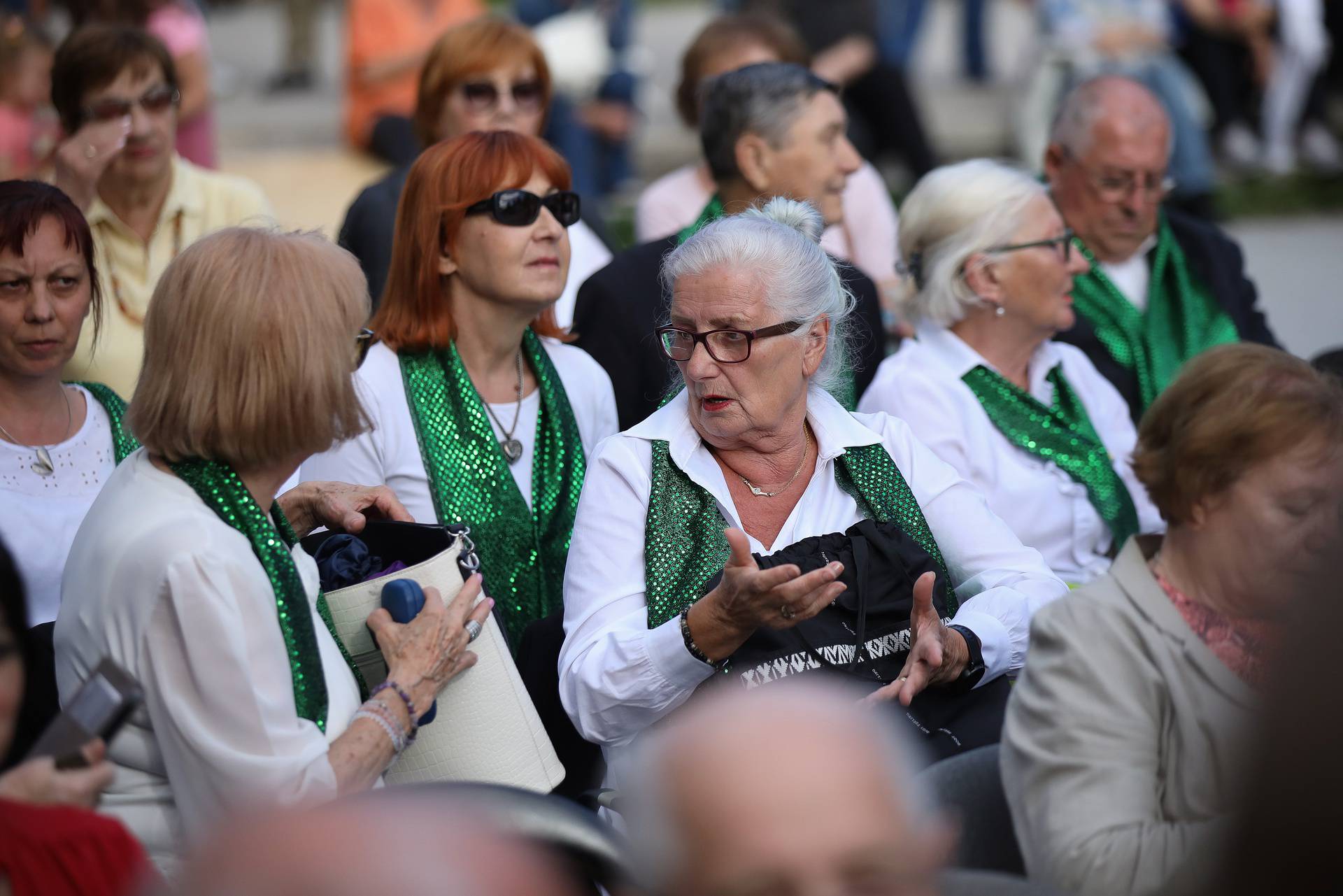 Zagreb: Svečanost otvorenja Parka Zvonka Špišića na Trešnjevci 