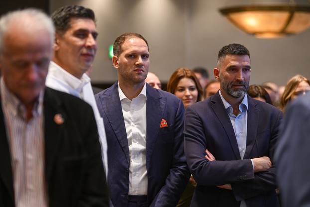 Zagreb: Proslava 80. rođendana Košarkaškog kluba Cibona u hotelu Esplanade