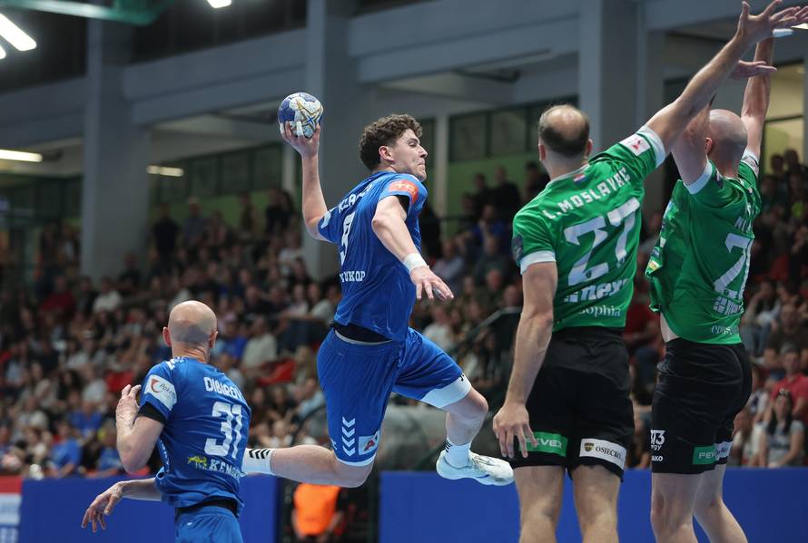 Zagreb: RK Zagreb i RK Nexe u utakmici 10. kola rukometne Lige za prvaka