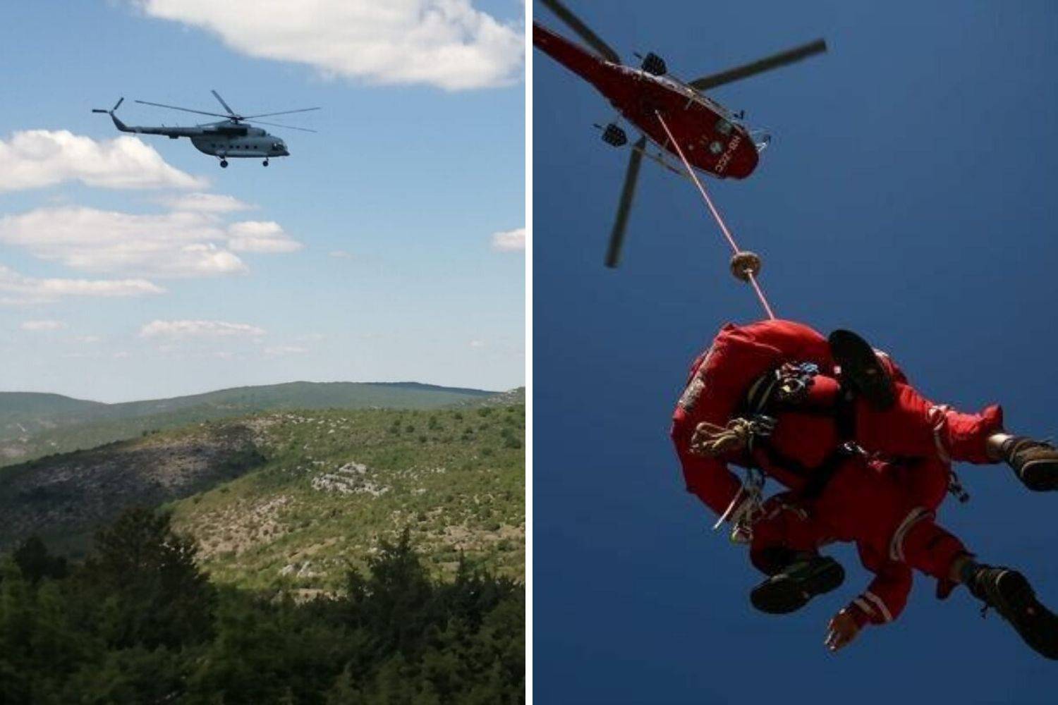 HGSS helikopterom, bespilotnim letjelicama i psima tražilo dijete